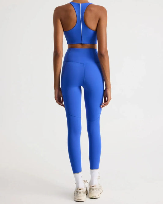 Upstate Butter Pocket 7/8 Tights Electric Blue