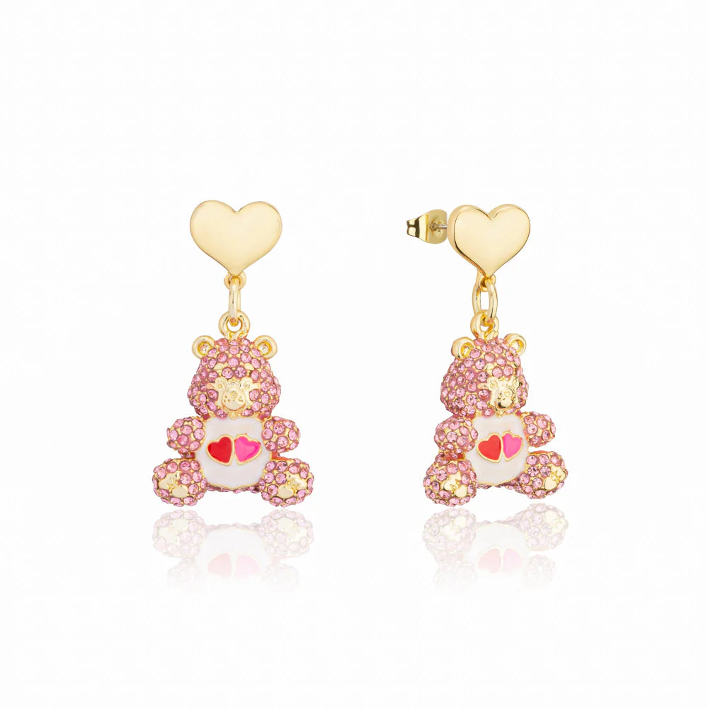 Care Bears Love-a-Lot Bear Drop Earrings