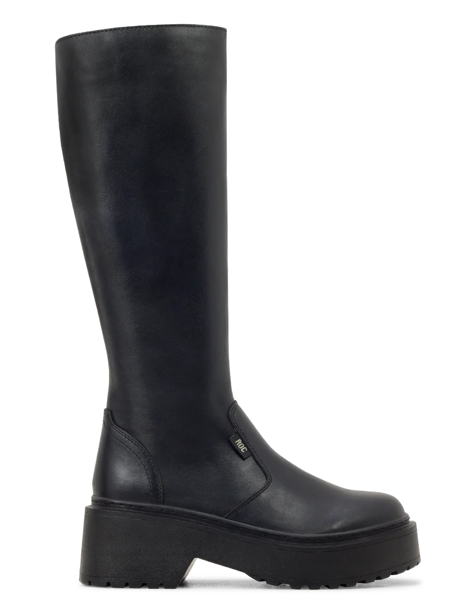 Roc Troupe Black Leather Boots