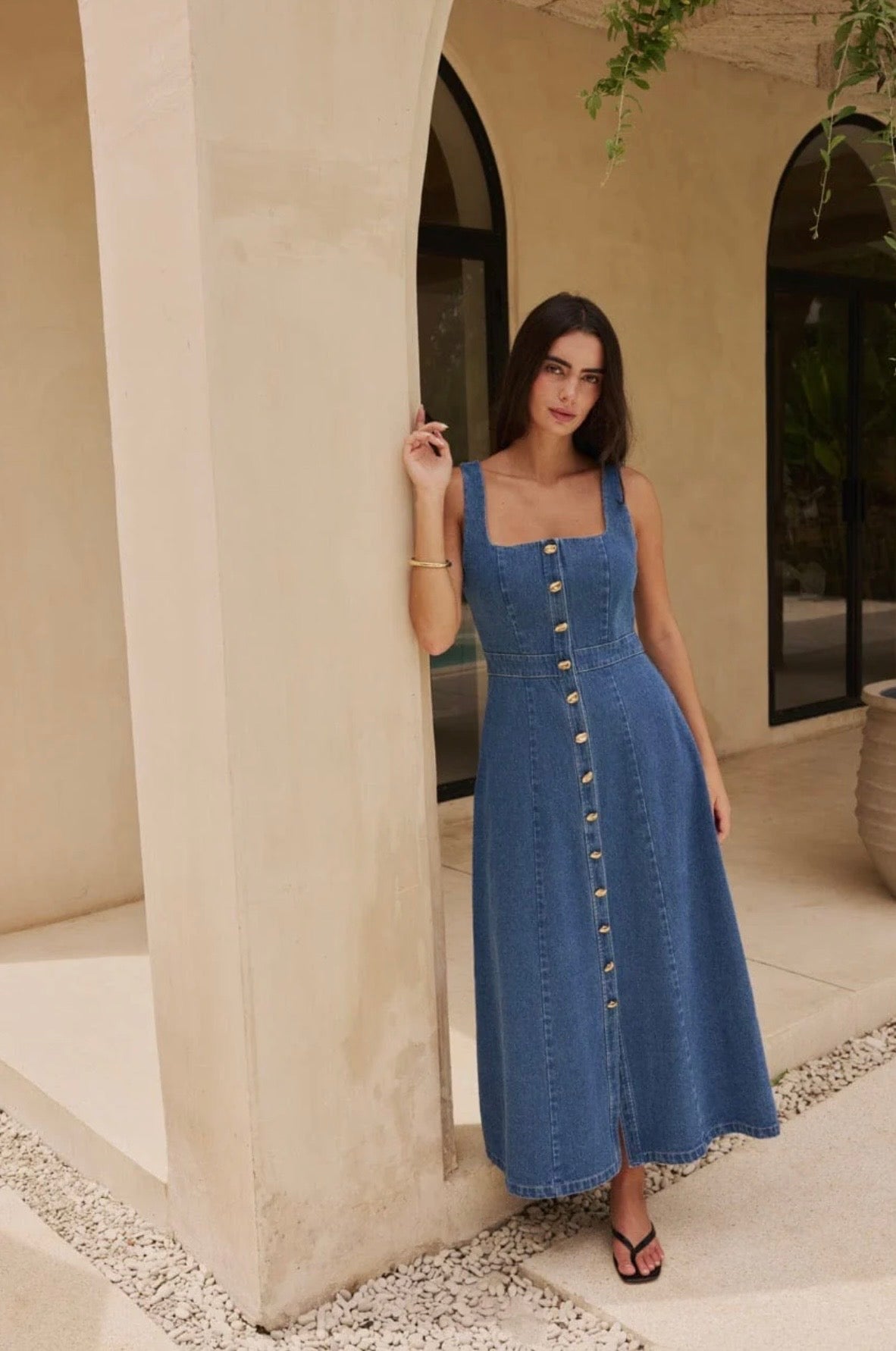 Darcy Dress Denim