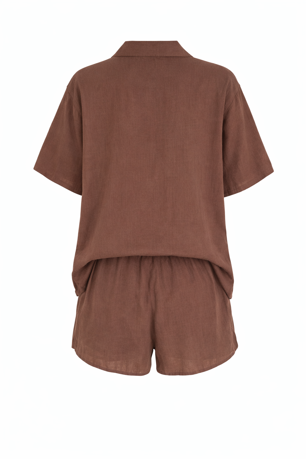 By Frankie Linen Set Chocolate
