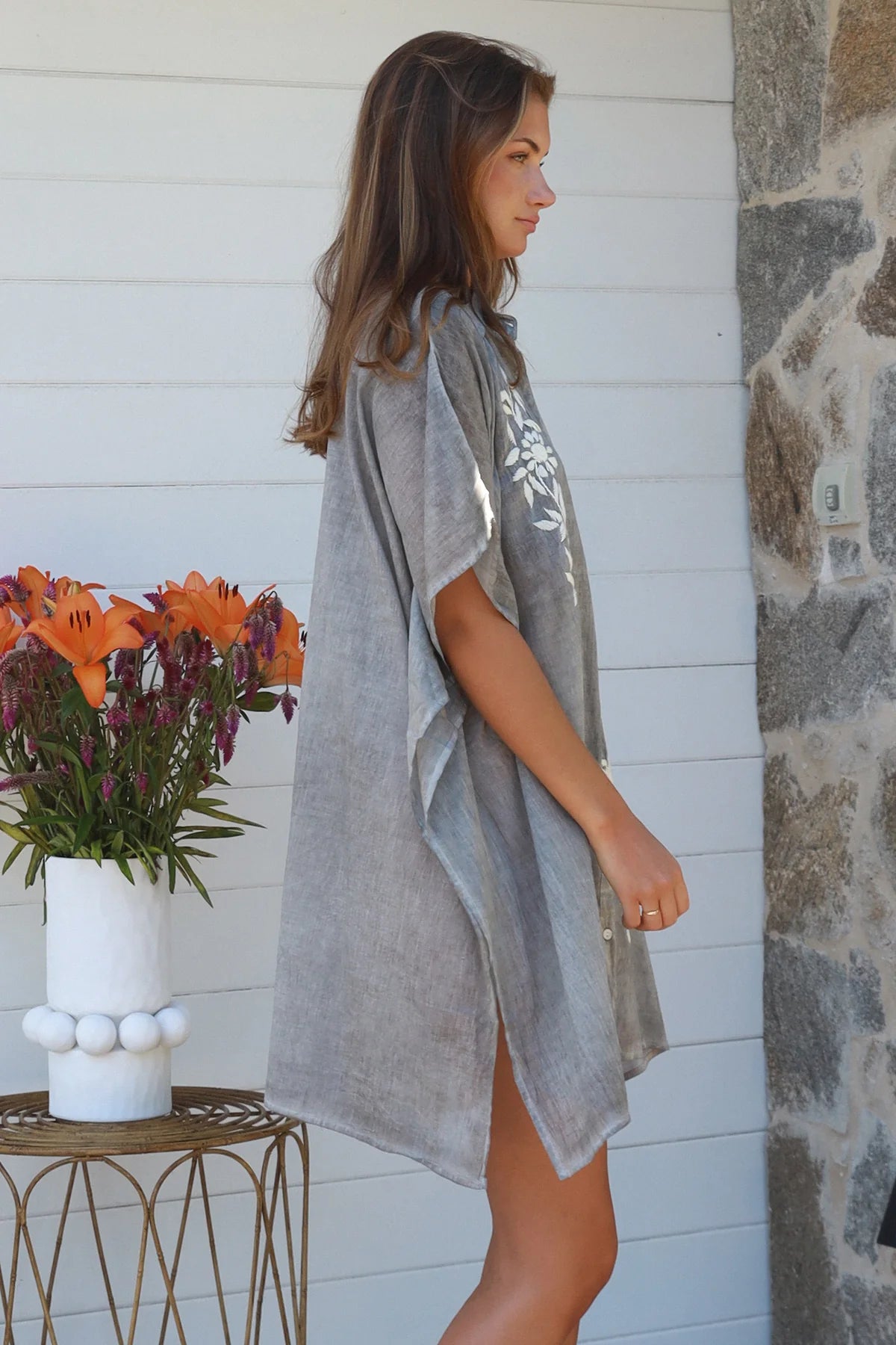 Wanderlust Cotton Ombrey Kaftan