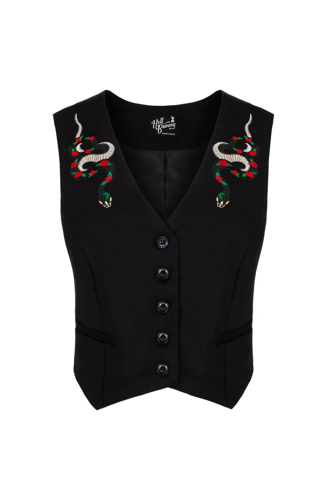 Hell Bunny Viva Maria Waistcoat