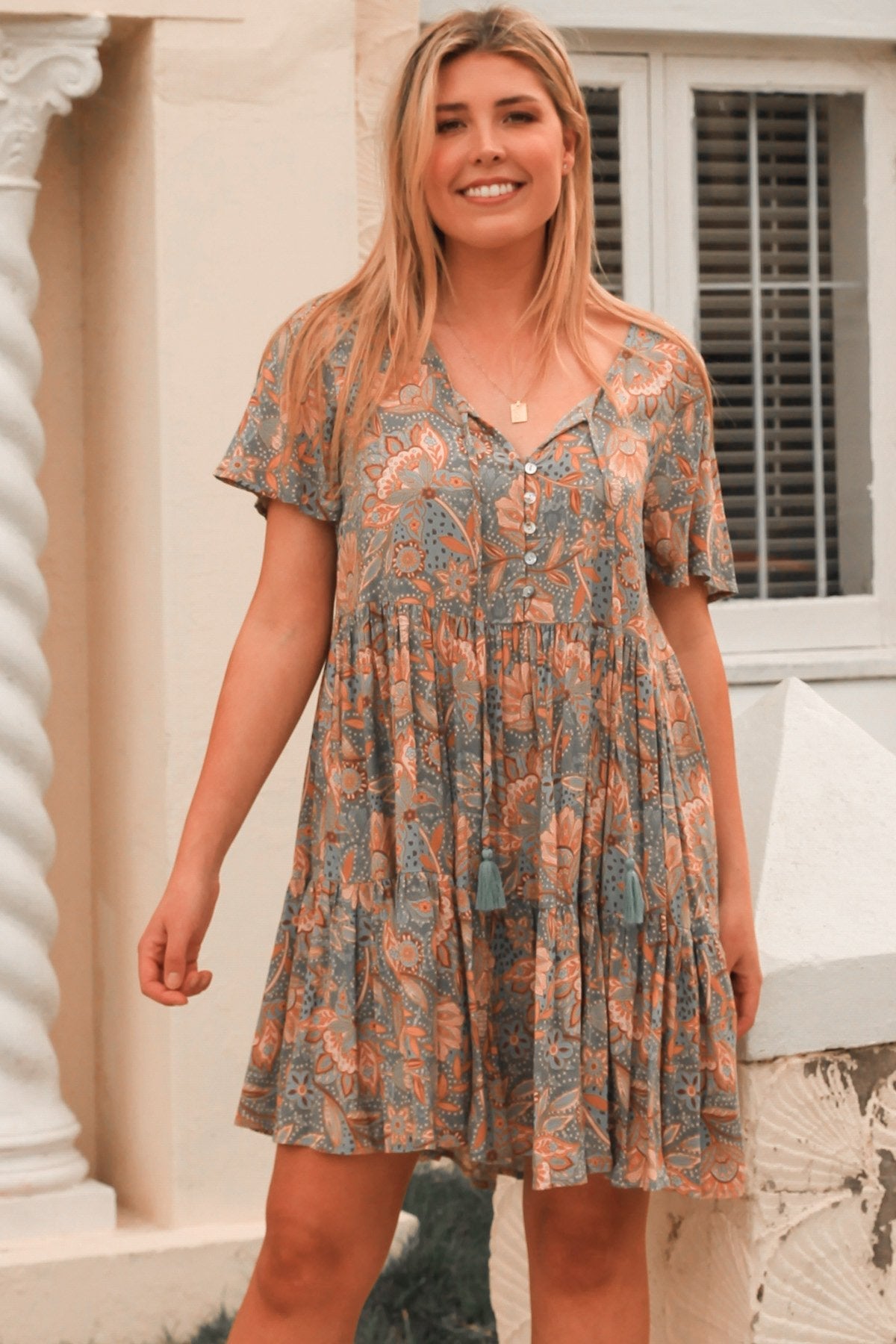 Jazmin Tunic Mini Dress